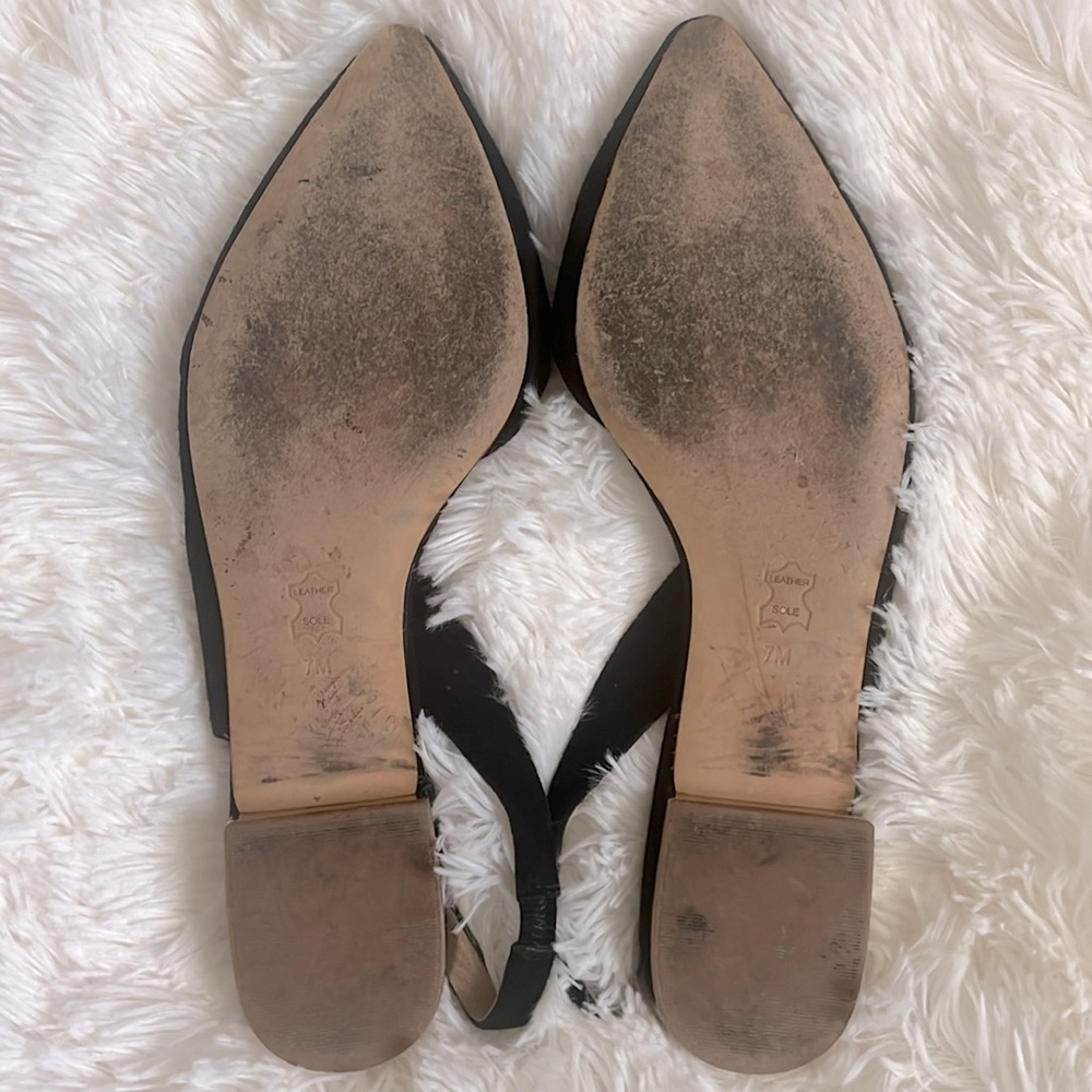Tory Burch suede pointed toe flats - Picture 5 of 9
